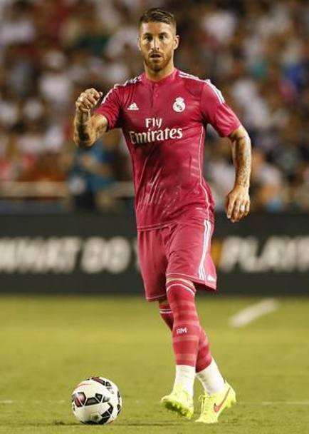 Lo spagnolo Sergio Ramos, Real Madrid. Reuters